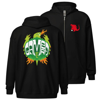 Gamera FC Kaiju Soccer League zipup hoodie