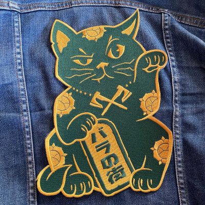 Timbers Rose City Kitty backpatch rctid