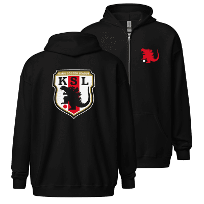 Kaiju Soccer League zipup hoodie