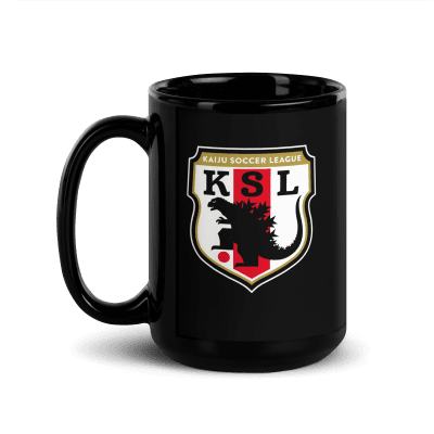 Kaiju Soccer League black mug
