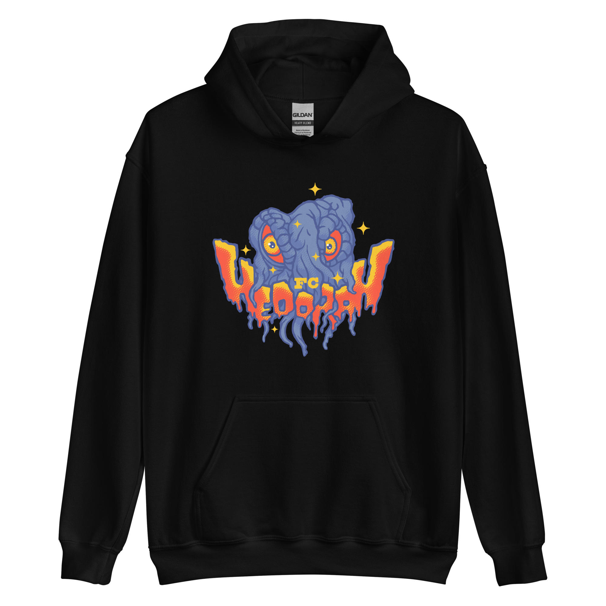 Hedorah FC (Smog Monster) pullover hoodie – Kaiju Soccer League