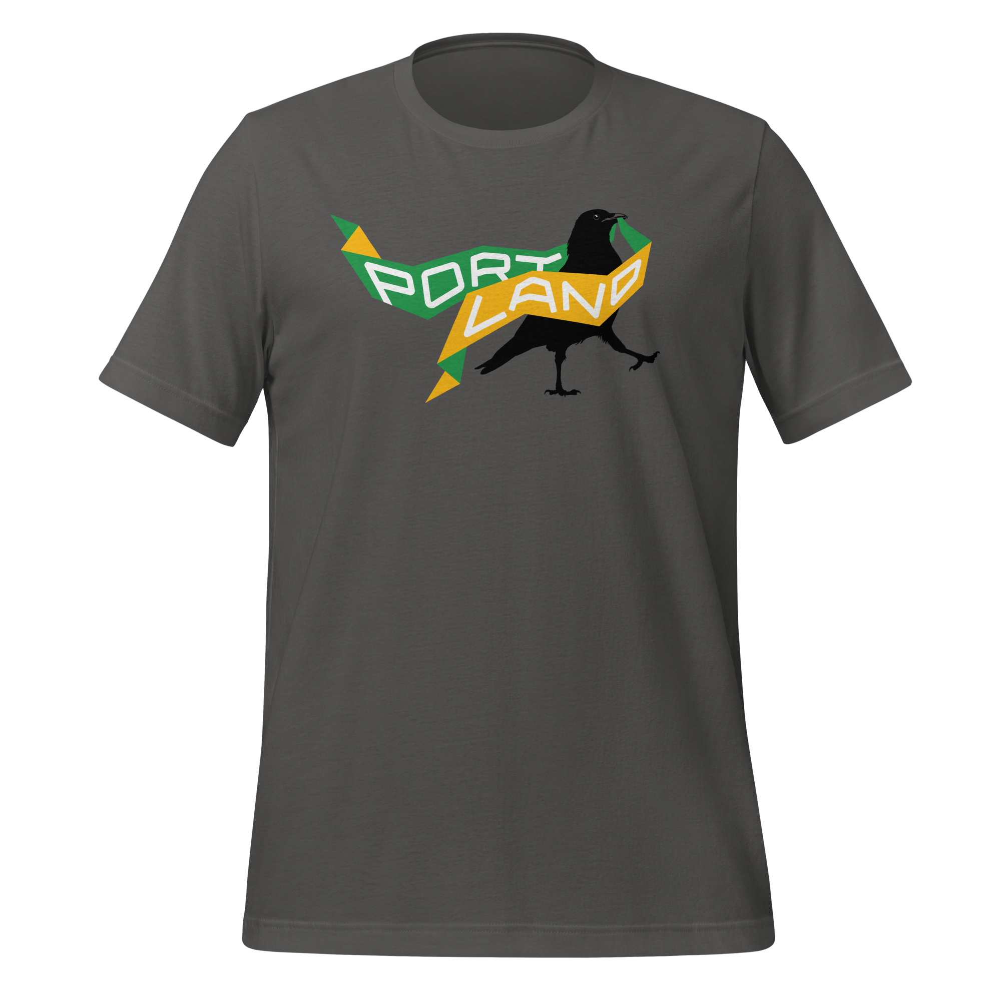 Portland Represent! crow tshirt