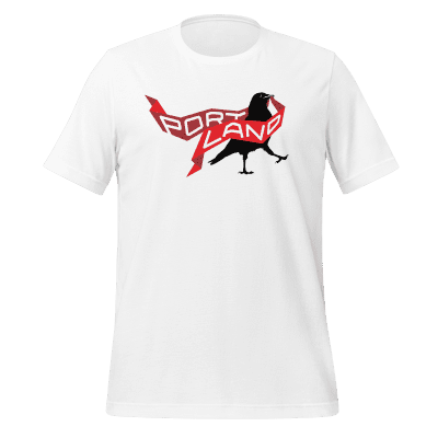 Portland Represent! crow tshirt