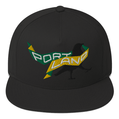 Portland Represent! crow hat