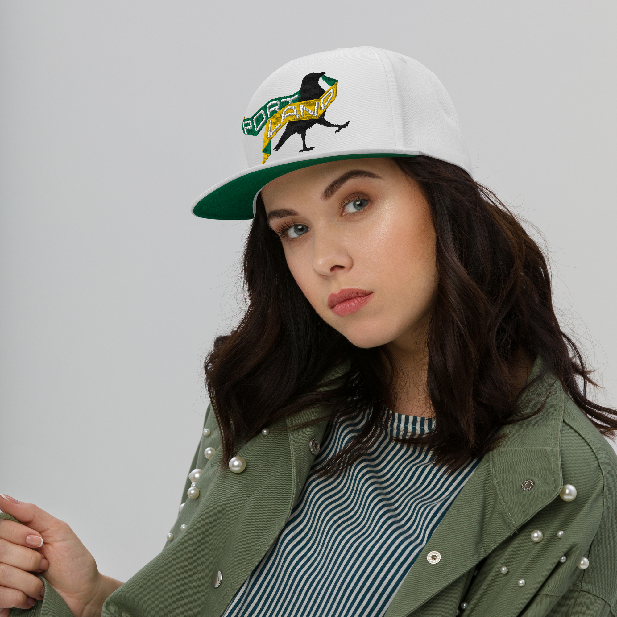 Portland Represent! crow hat