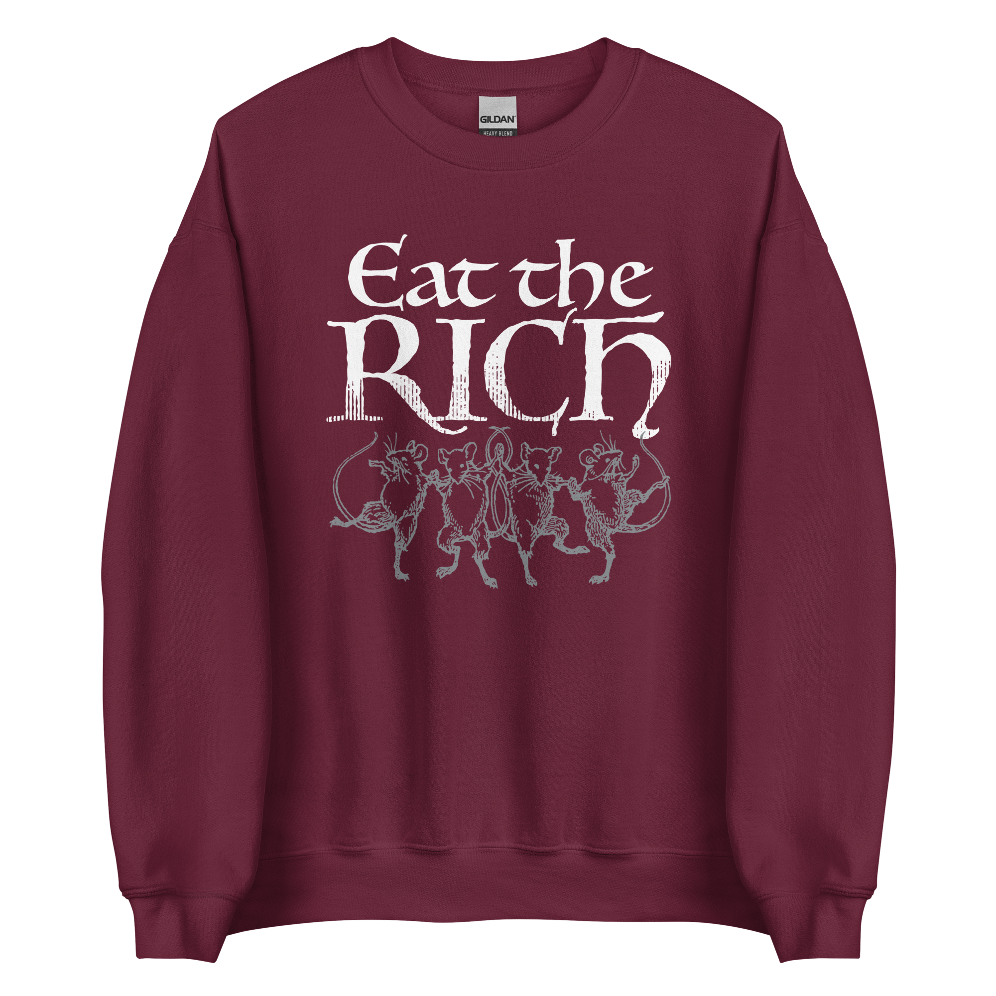 Eat the Rich (dancing rats) sweatshirt - Image 4