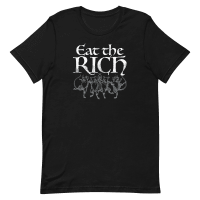 Eat the Rich (dancing rats) t-shirt