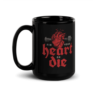 Fix your Heart or Die David Lynch mug