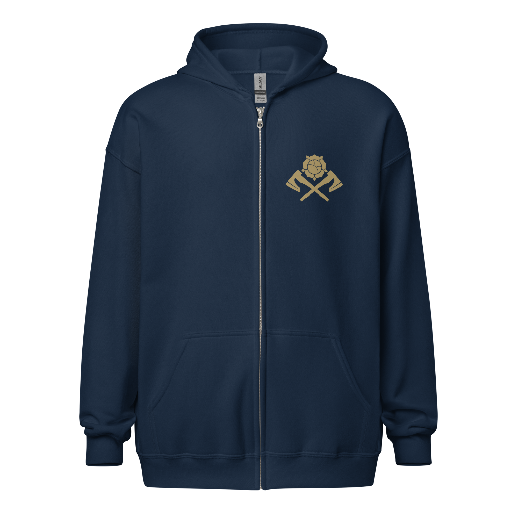 Rose City Kitty (Maneki-Neko) zip hoodie - Image 6