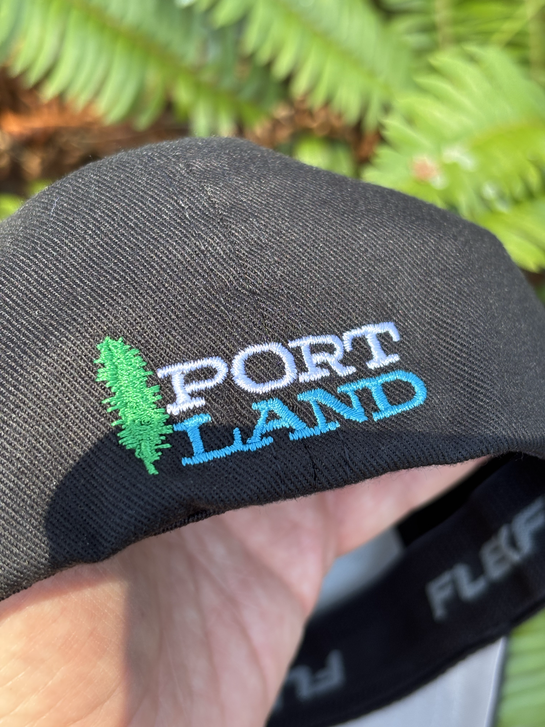 Portland Flag PDX Monogram flexfit hat