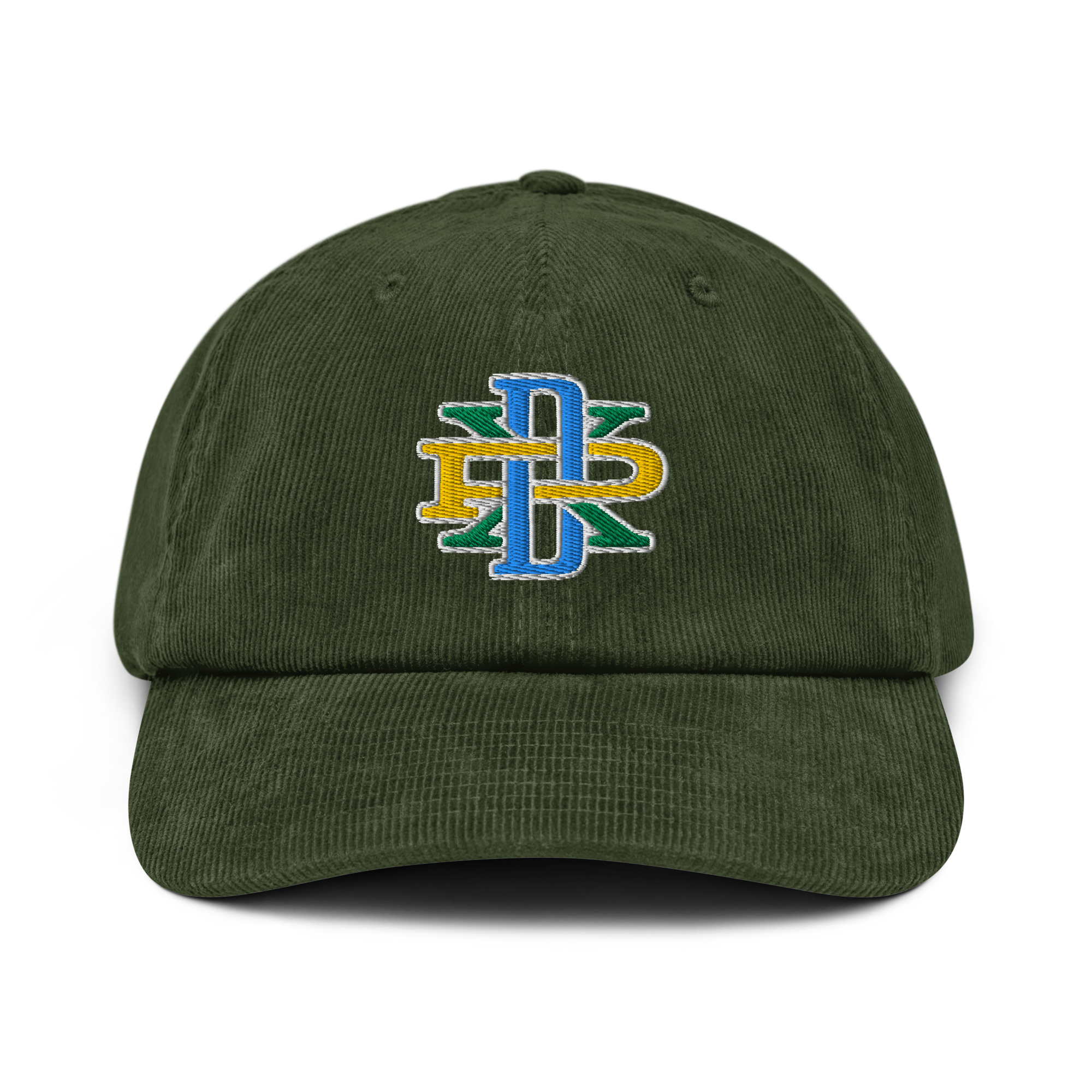 Portland Flag PDX Monogram corduroy hat Cascadia