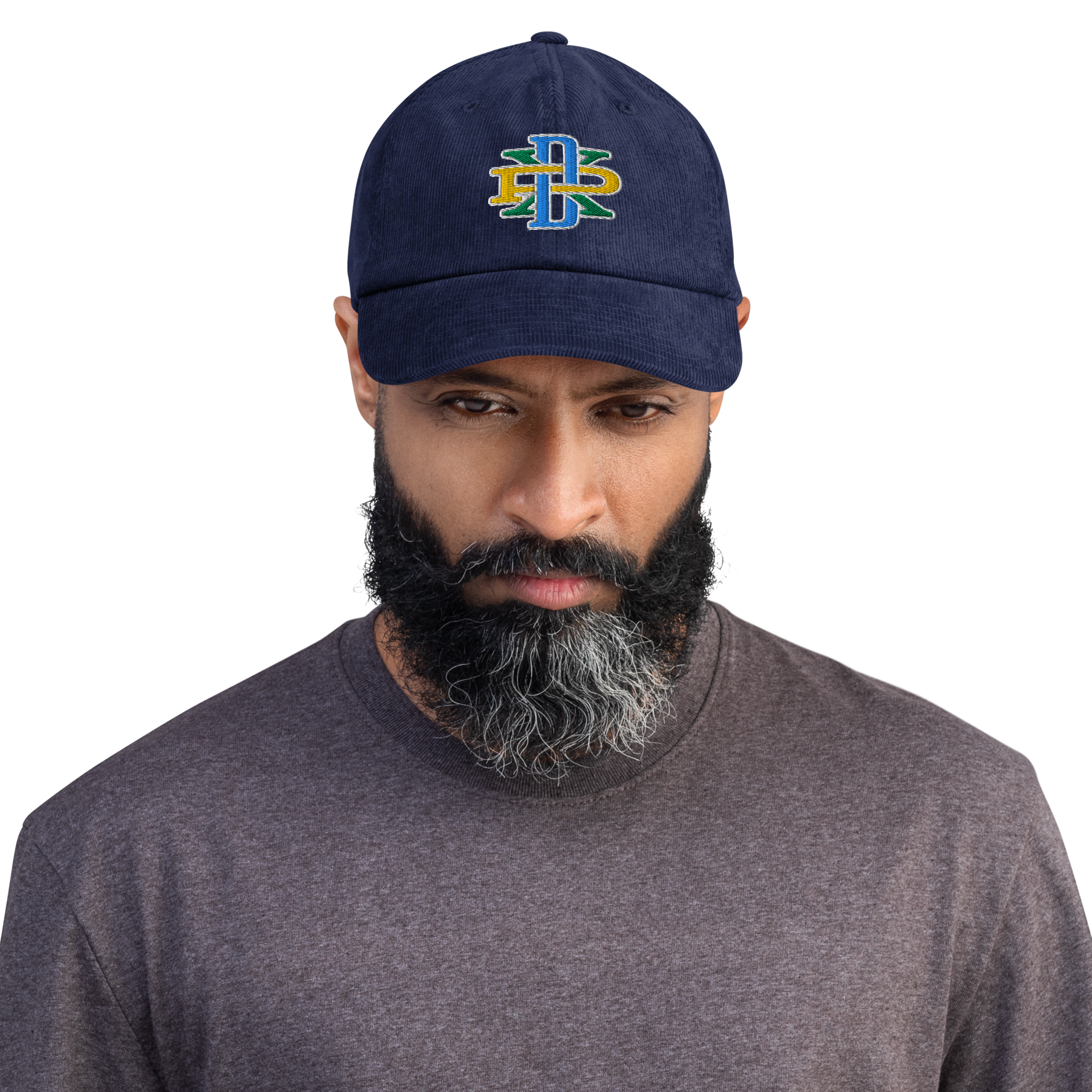 Portland Flag PDX Monogram corduroy hat Cascadia
