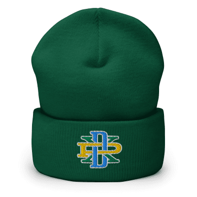 Portland Flag PDX Monogram beanie Cascadia