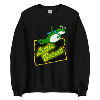 Portland Frog Little Beirut sweatshirt