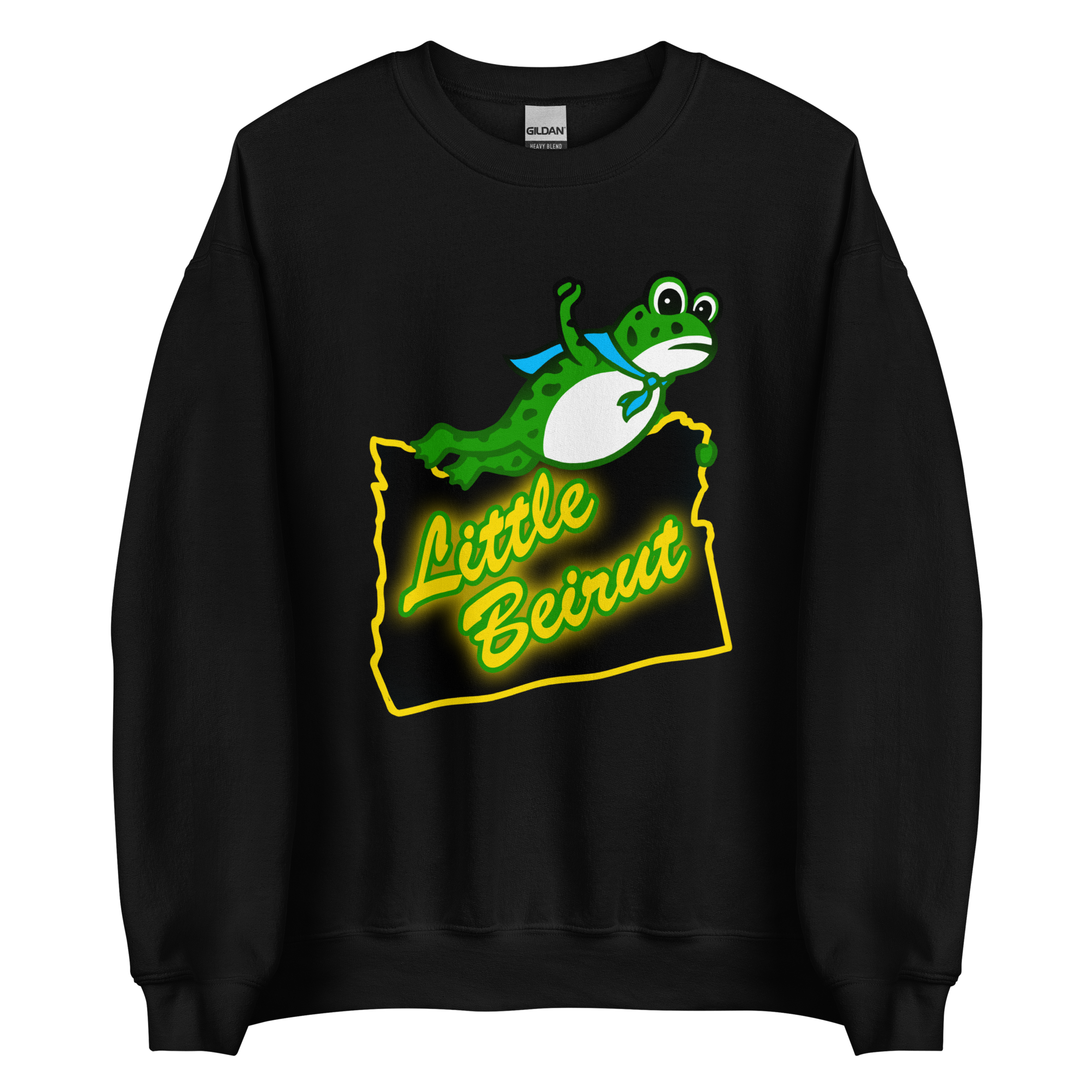 Portland Frog Little Beirut sweatshirt