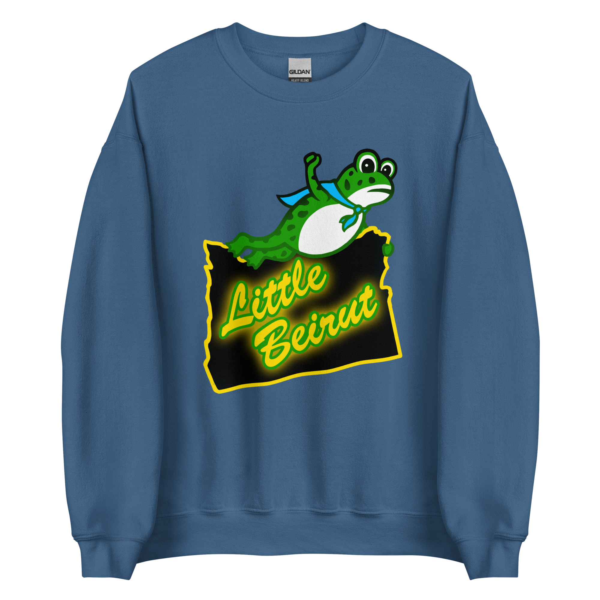 Portland Frog Little Beirut sweatshirt - Image 6