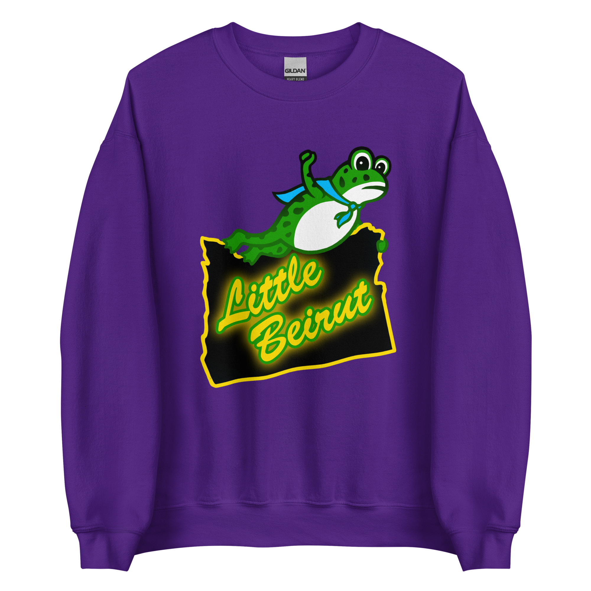 Portland Frog Little Beirut sweatshirt - Image 2