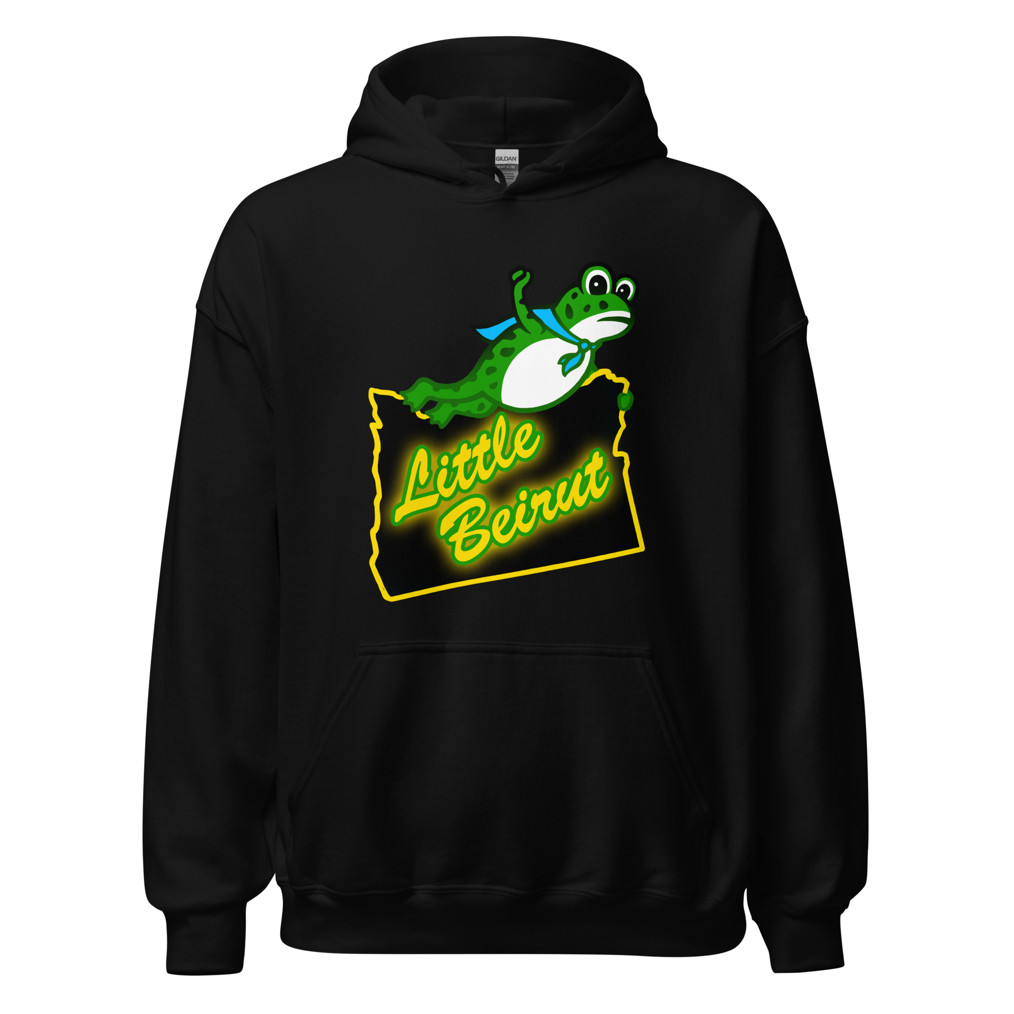 Portland Frog Little Beirut pullover hoodie