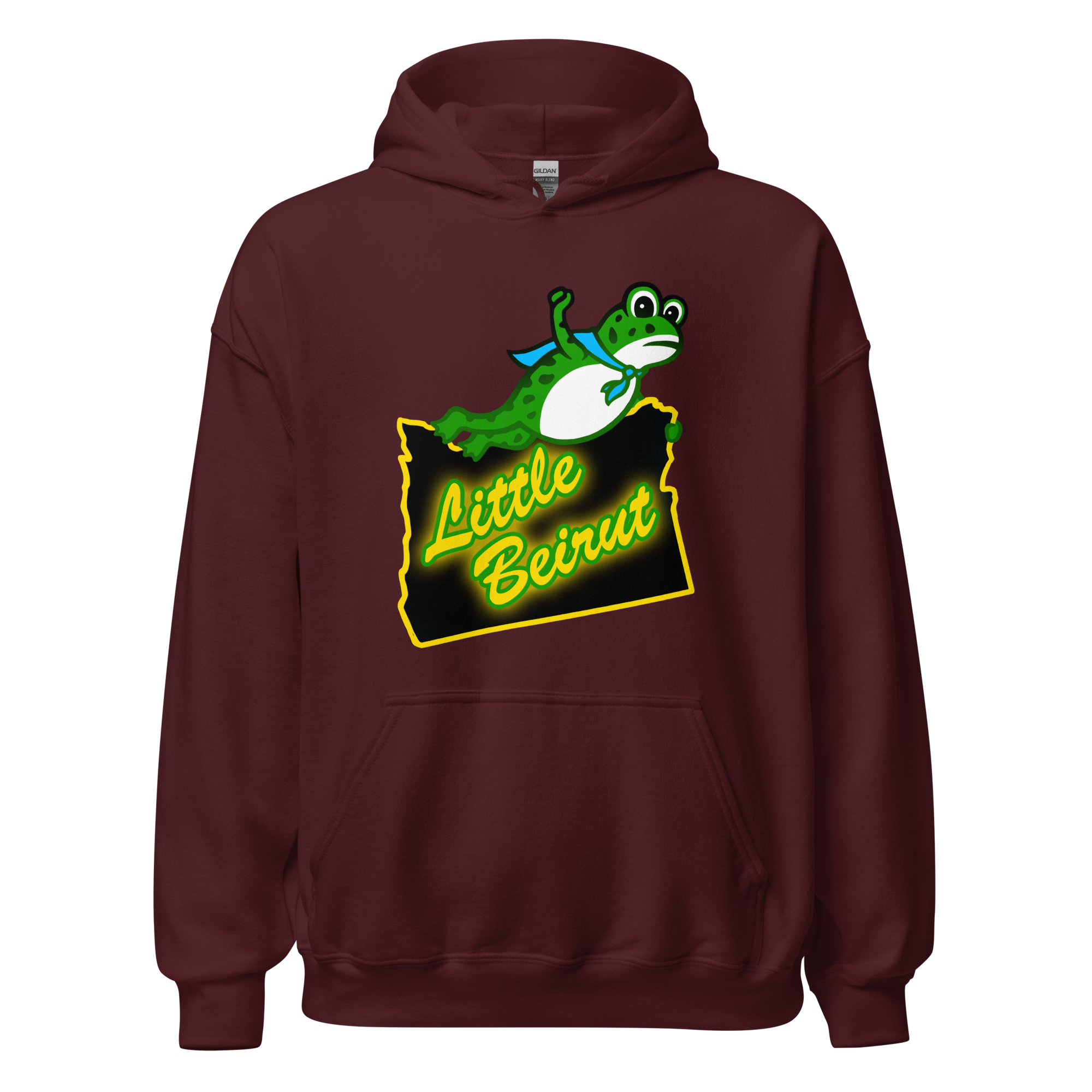 Portland Frog Little Beirut pullover hoodie - Image 2