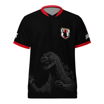 Godzilla Gojira Soccer jersey Kaiju Soccer League