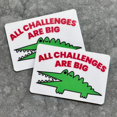 All Challenges Are Big (ACAB) stickers Sanrio