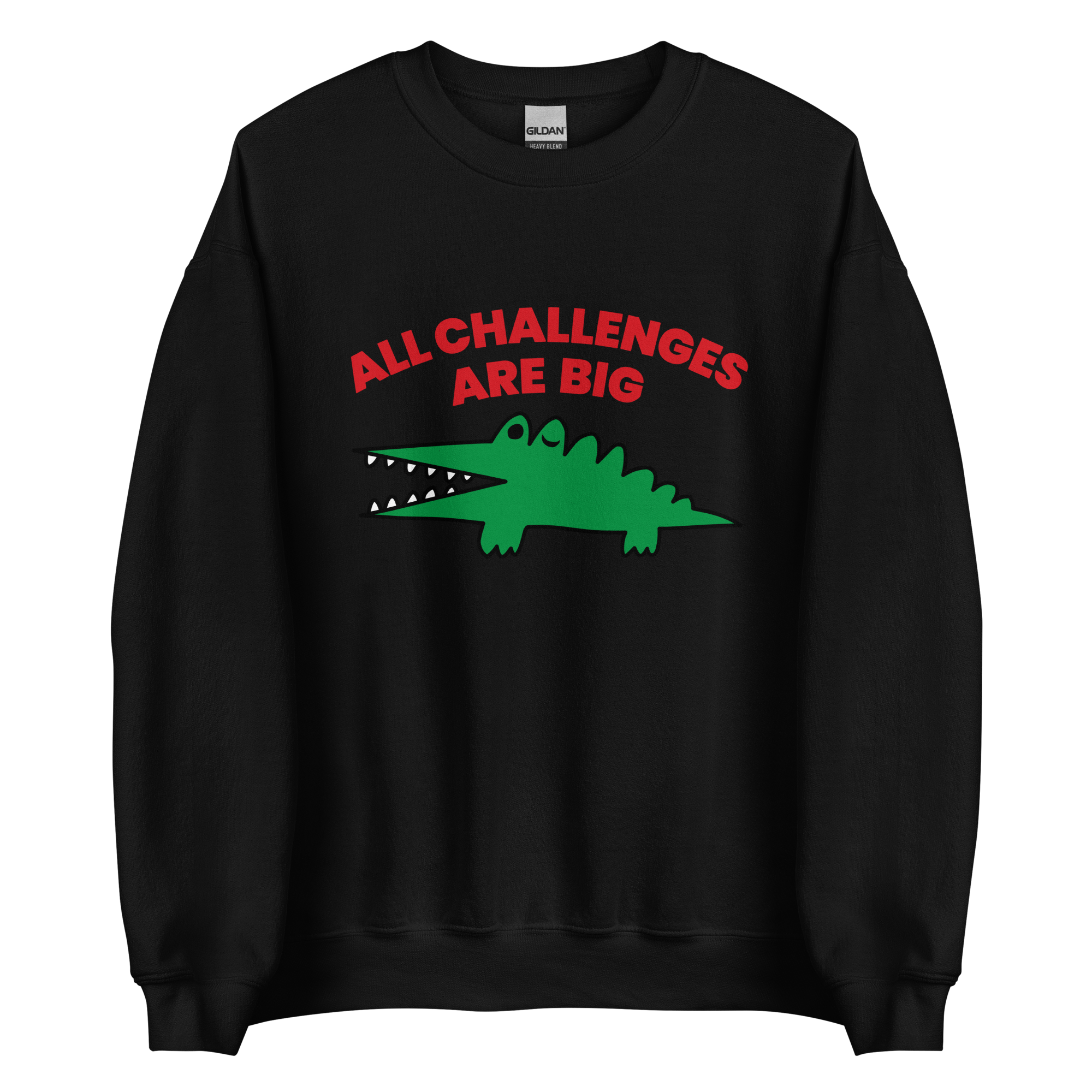 All Challenges Are Big ACAB Sanrio Alligator sweatshirt