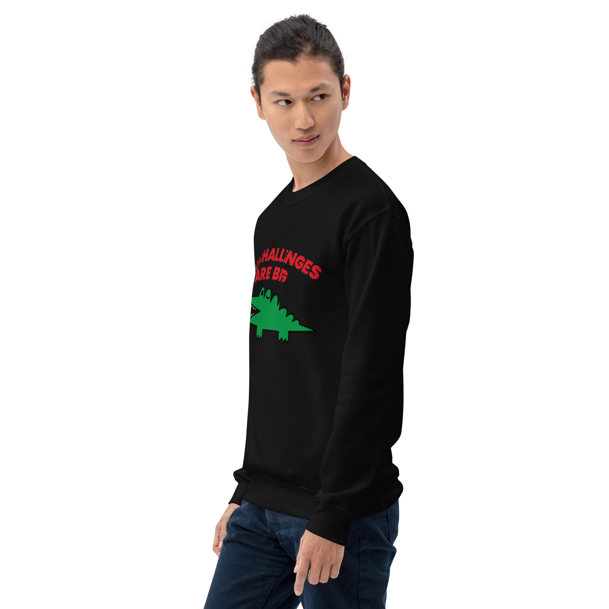 All Challenges Are Big ACAB Sanrio Alligator sweatshirt