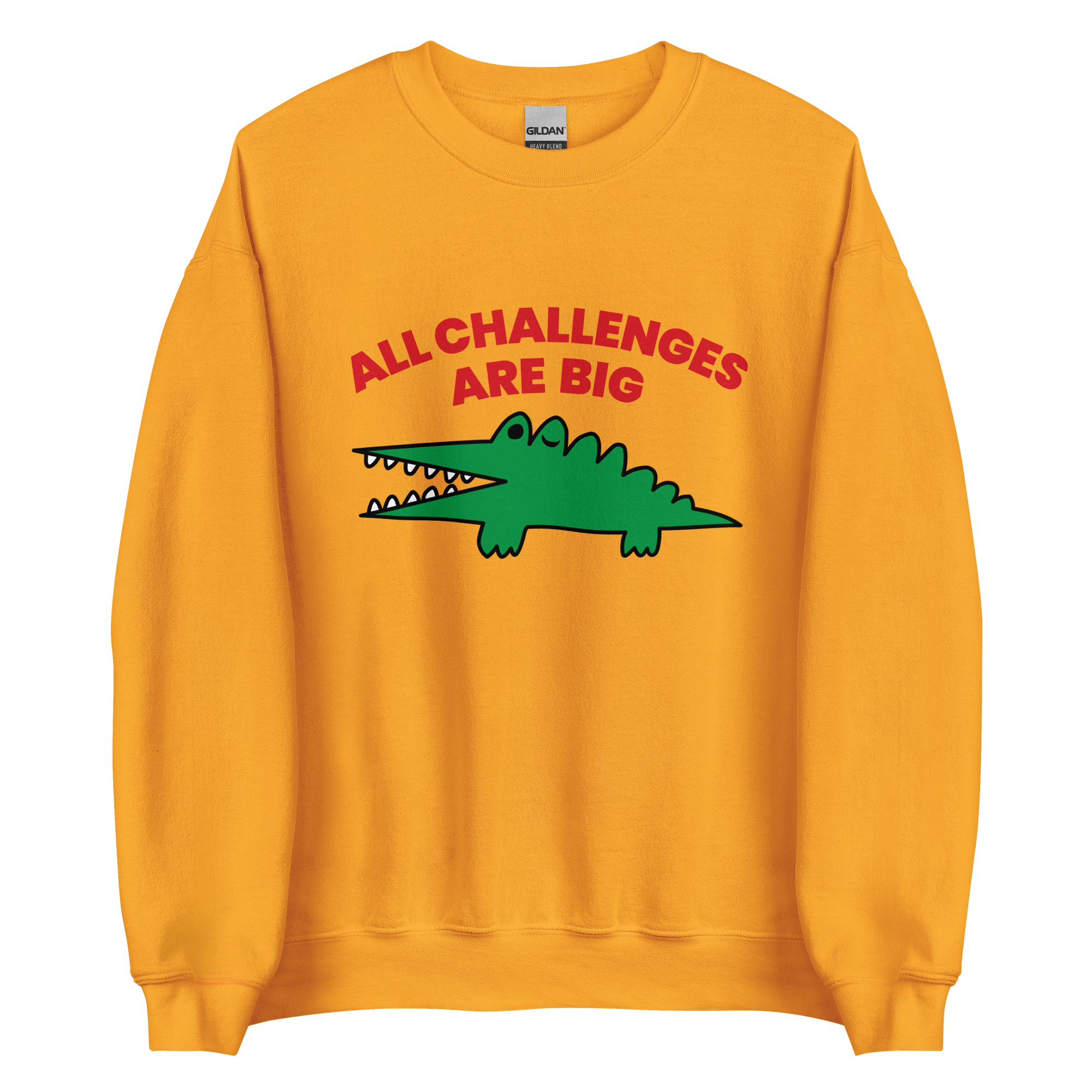 All Challenges Are Big ACAB Sanrio Alligator sweatshirt