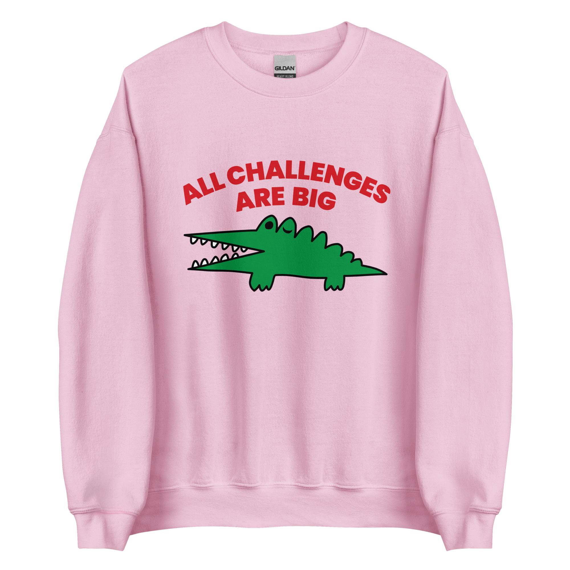 All Challenges Are Big ACAB Sanrio Alligator sweatshirt