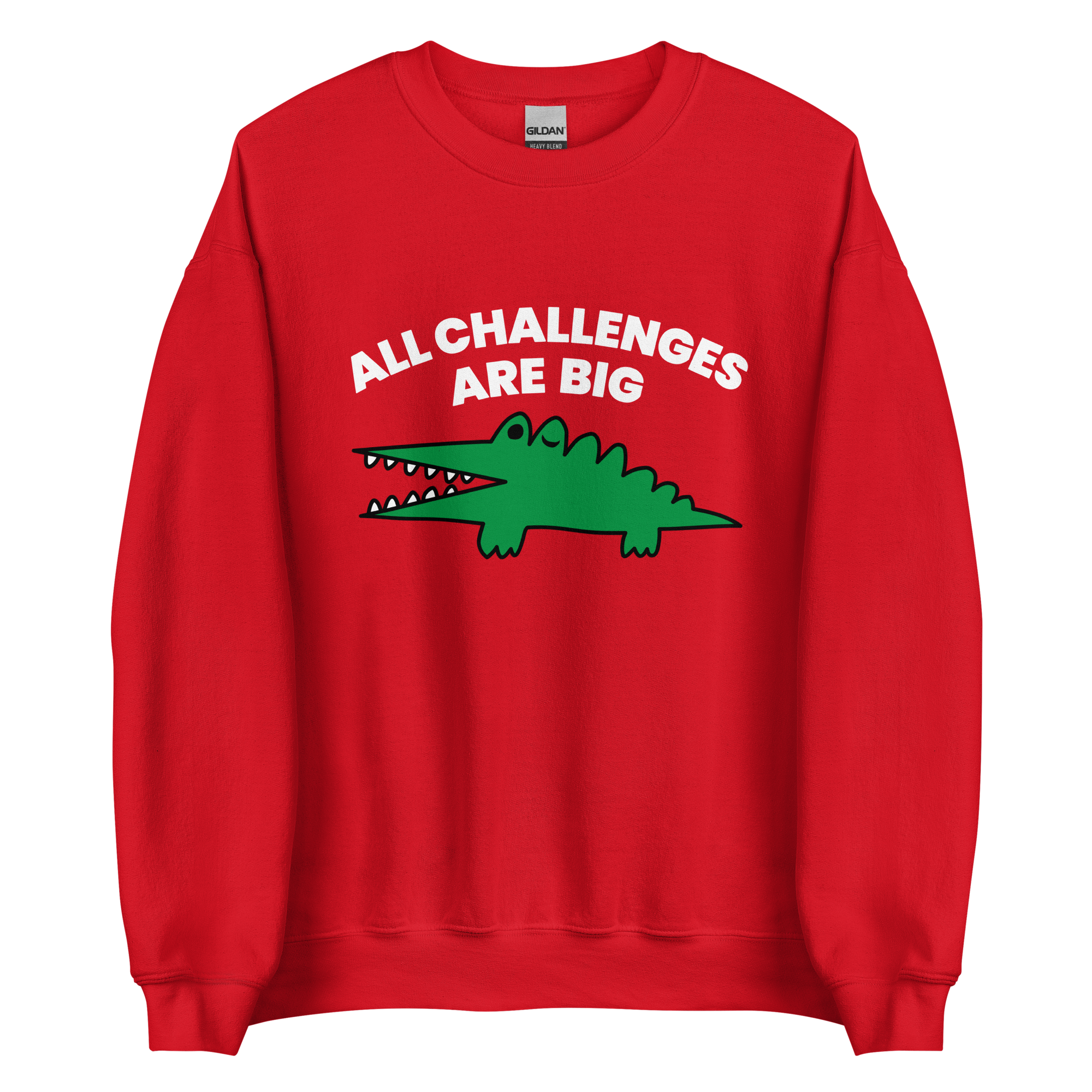 All Challenges Are Big ACAB Sanrio Alligator sweatshirt