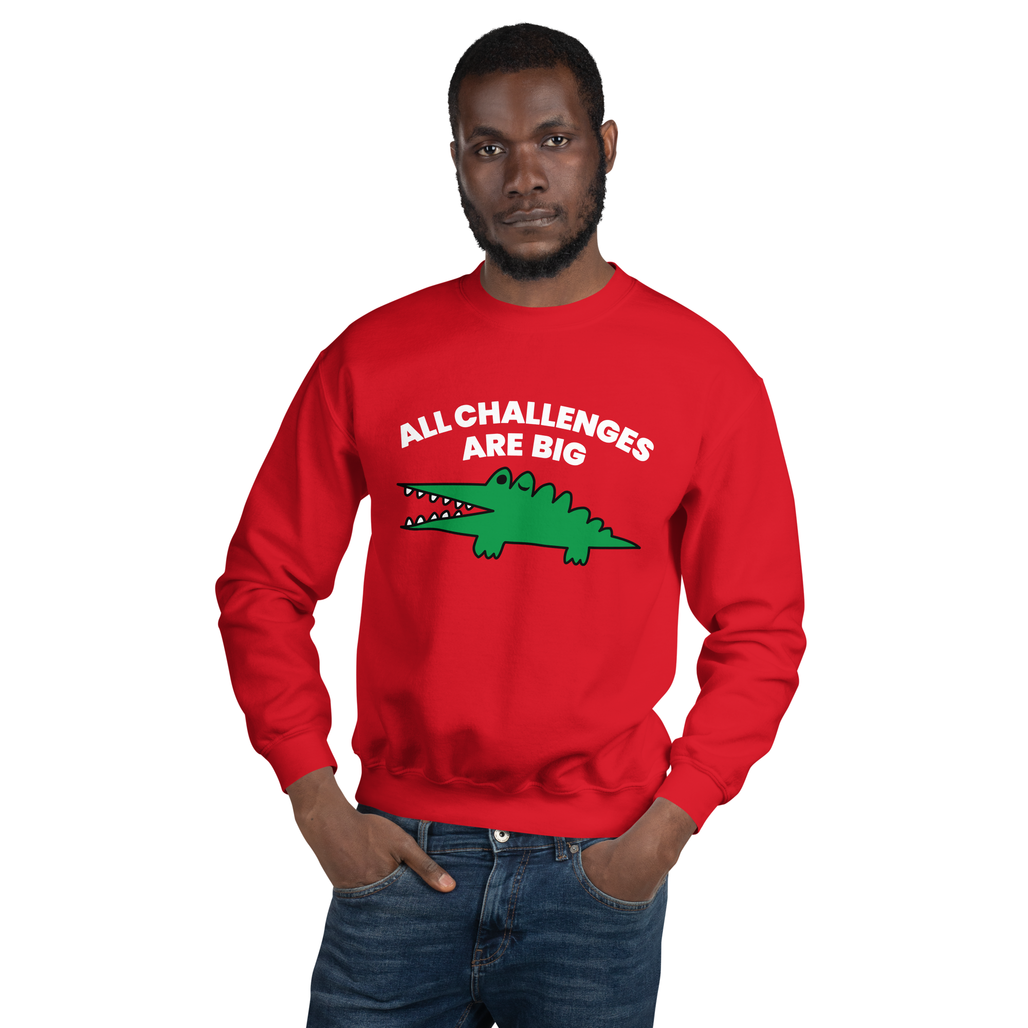 All Challenges Are Big ACAB Sanrio Alligator sweatshirt