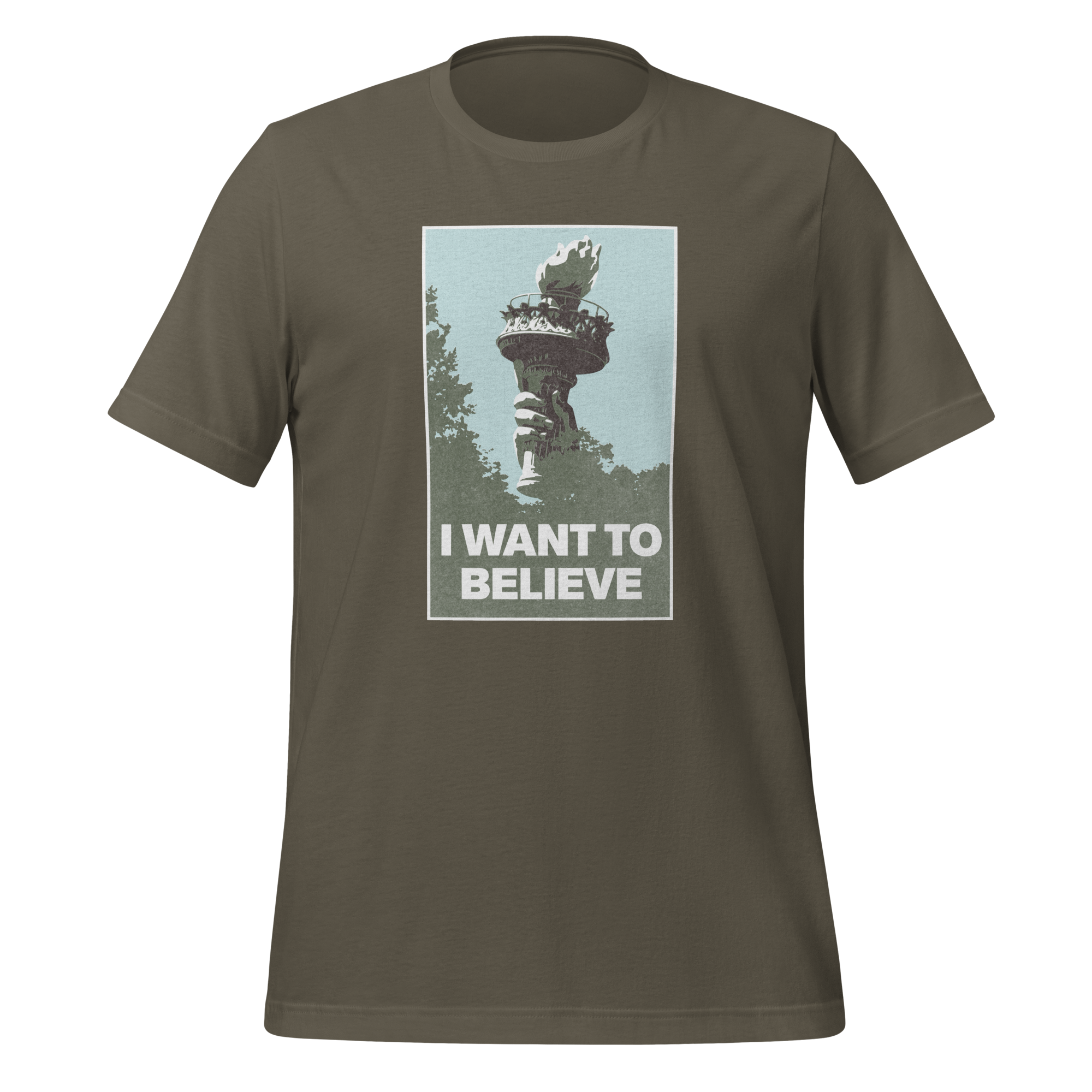 Liberty – I Want To Believe tshirt