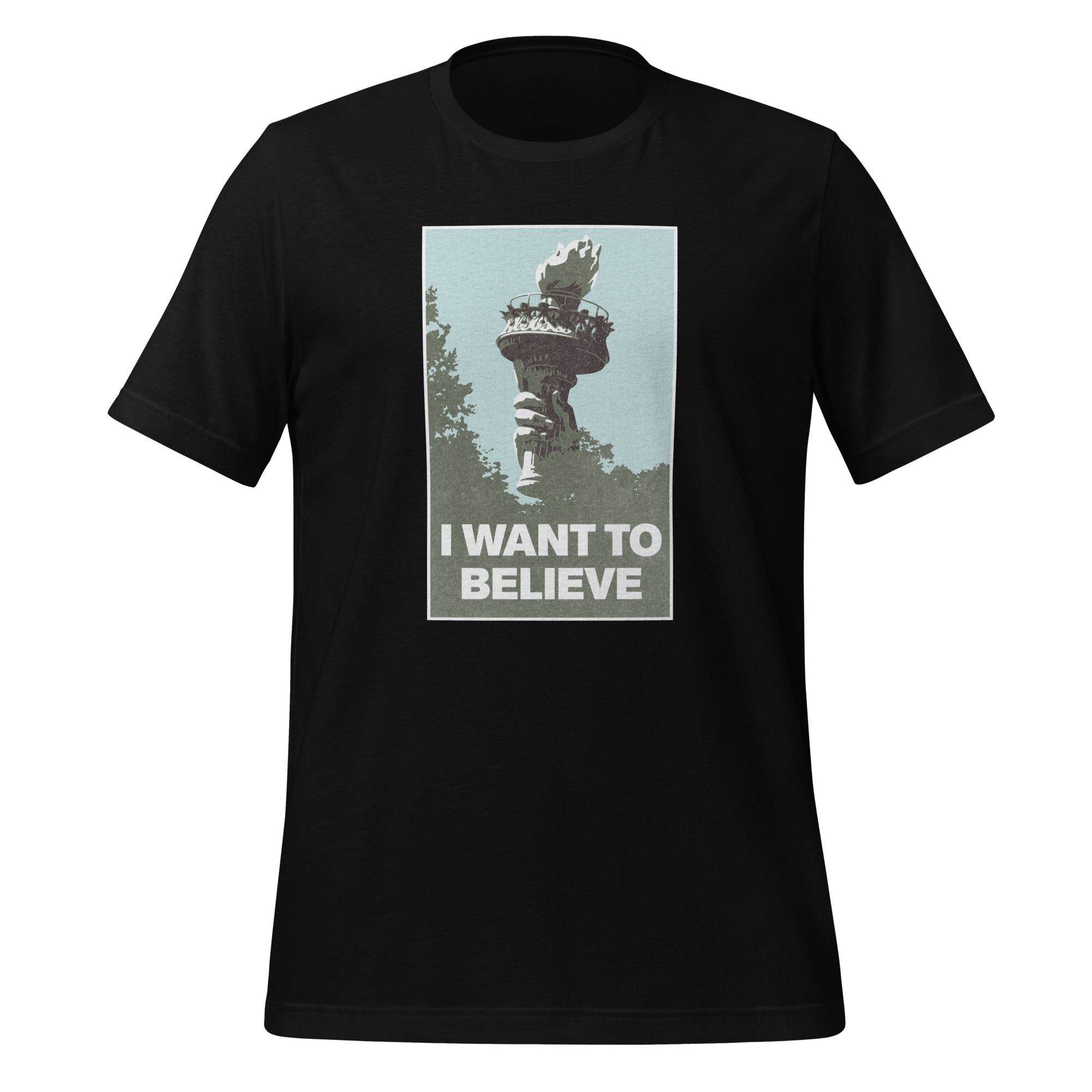 Liberty – I Want To Believe tshirt