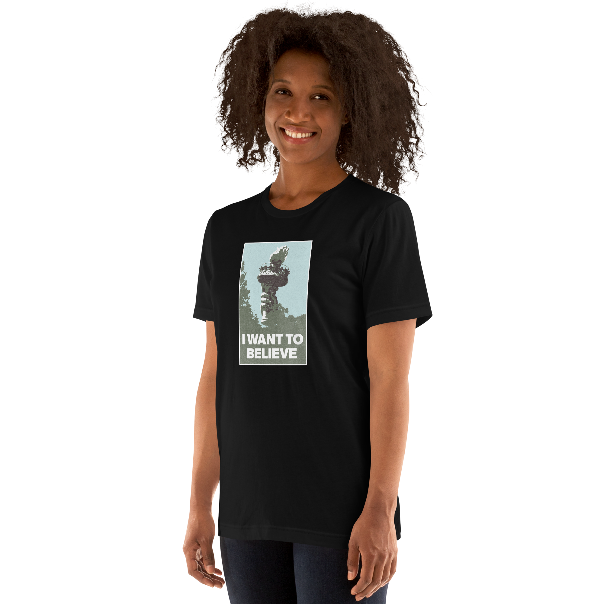 Liberty – I Want To Believe tshirt
