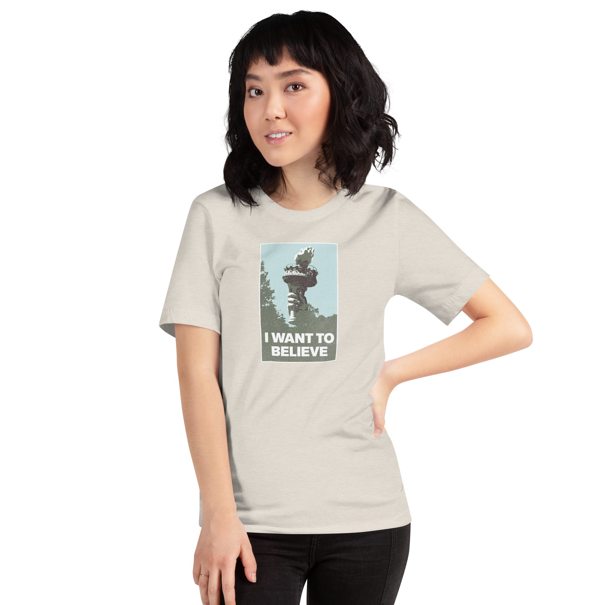 Liberty – I Want To Believe tshirt