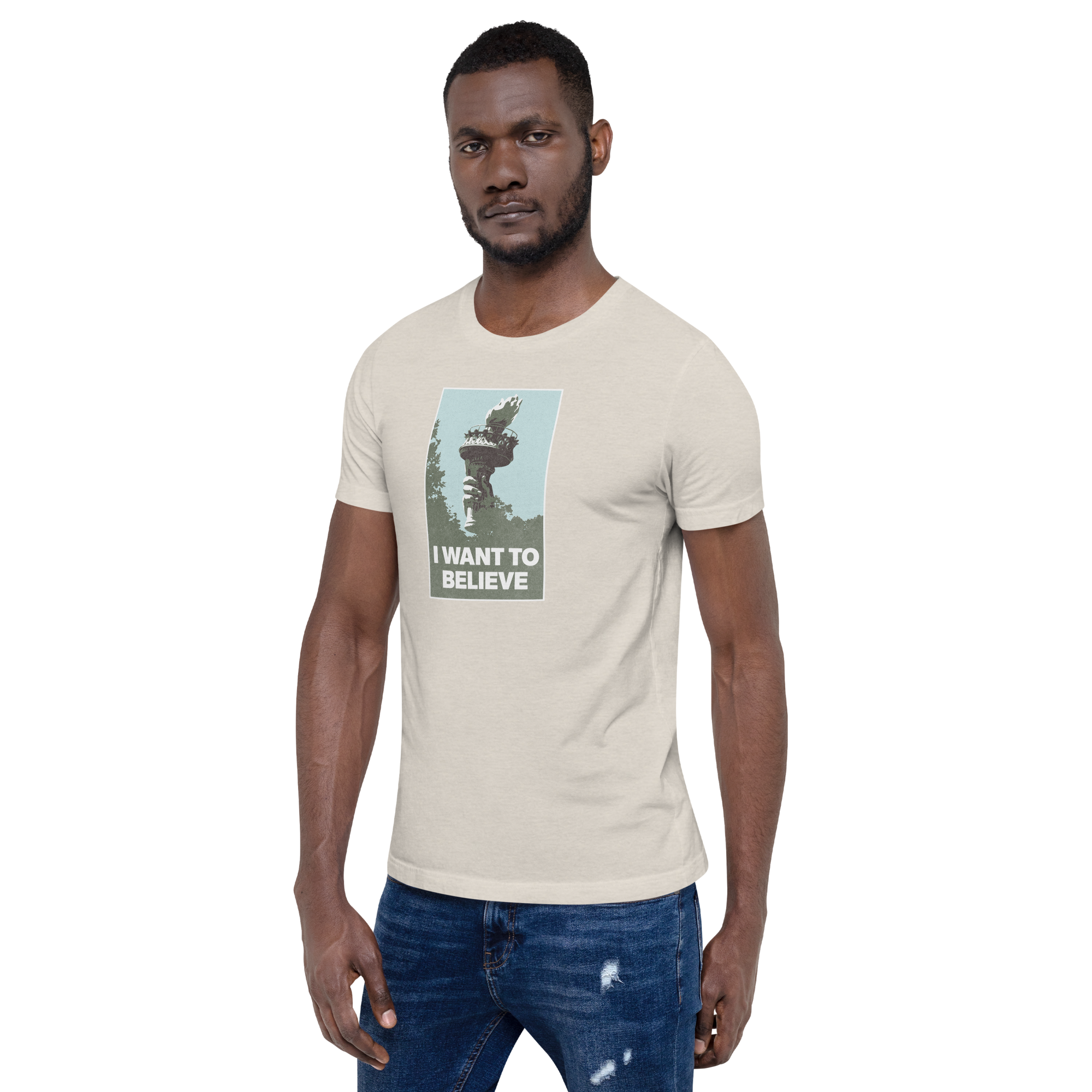 Liberty – I Want To Believe tshirt