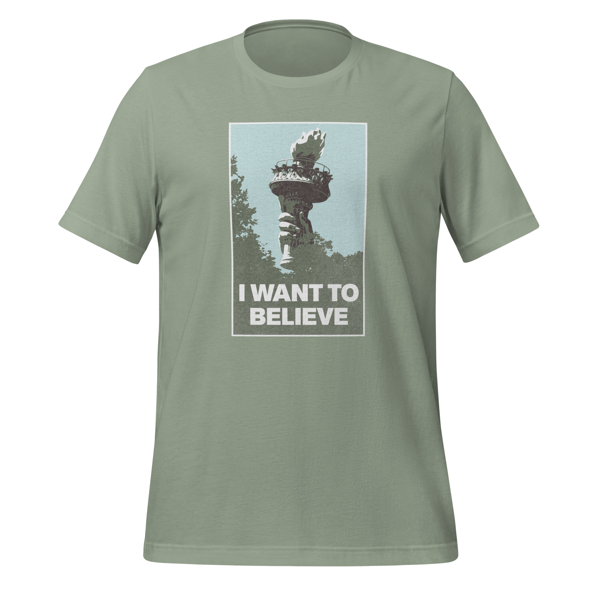 Liberty – I Want To Believe tshirt