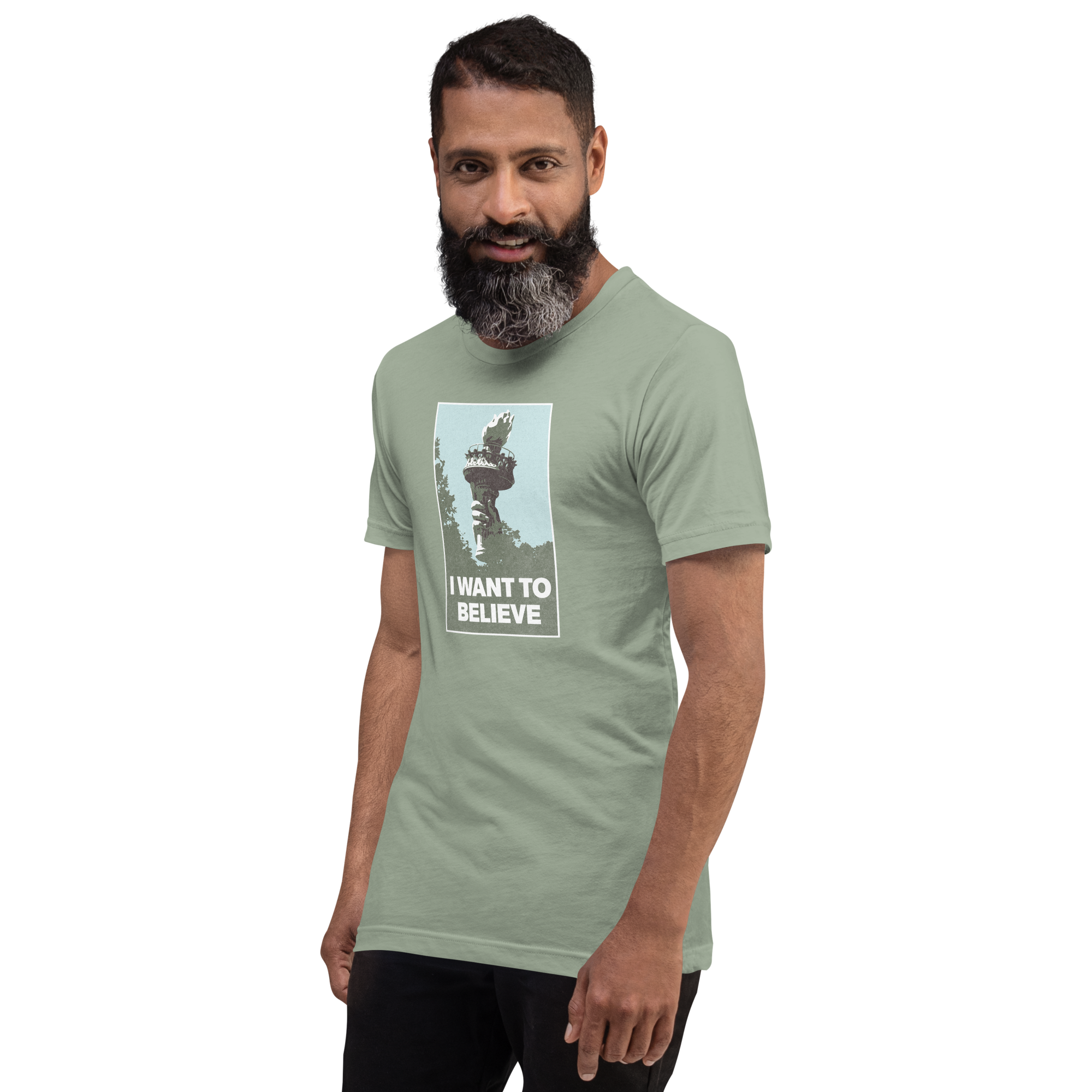 Liberty – I Want To Believe tshirt