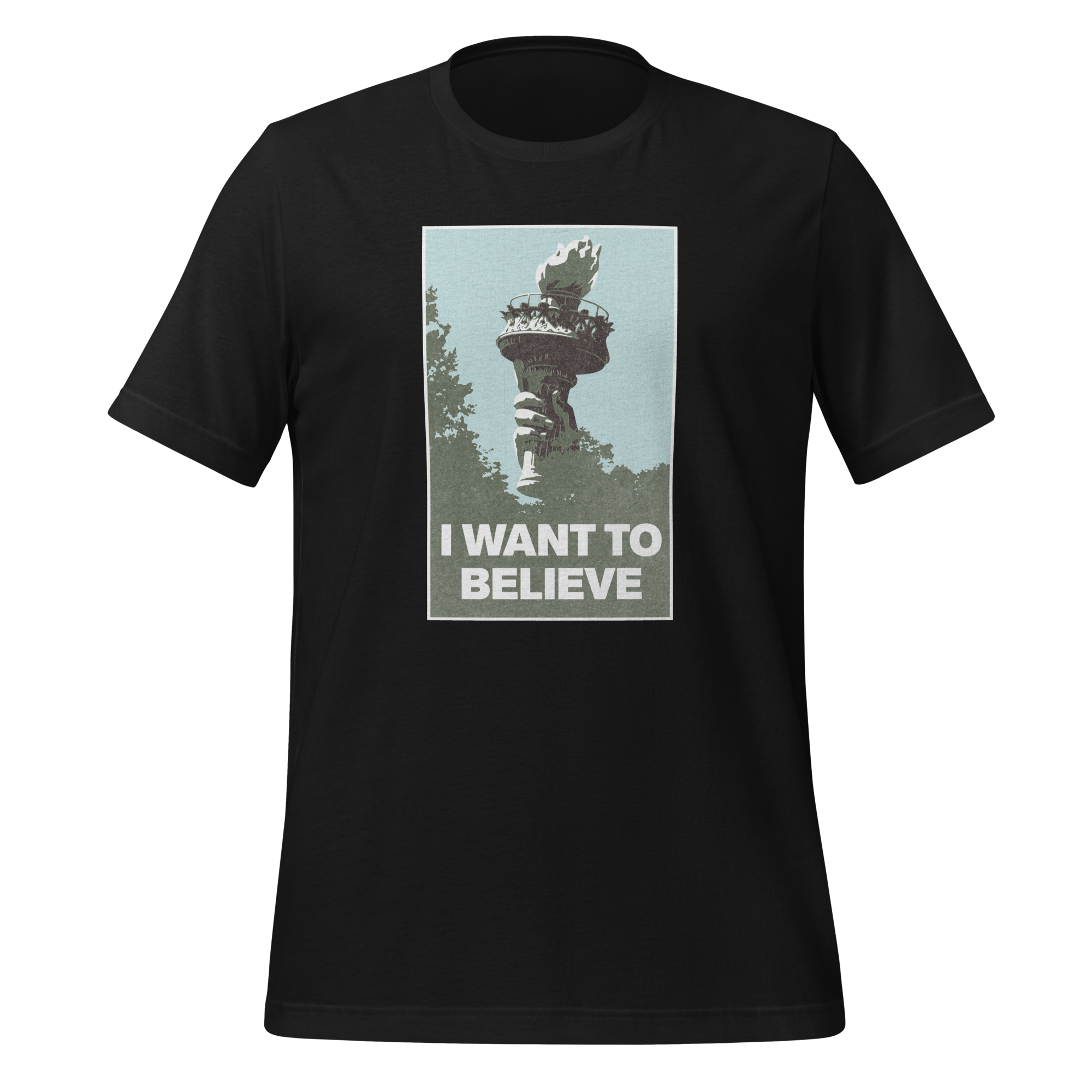 Liberty – I Want To Believe tshirt
