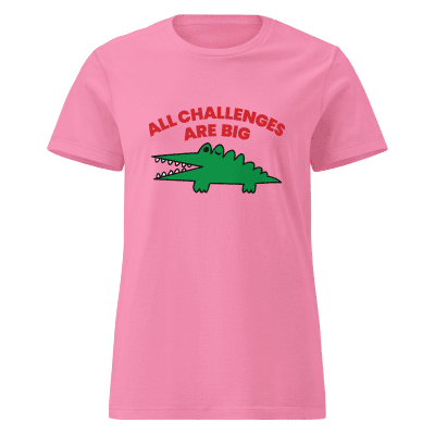 All Challenges Are Big ACAB Sanrio Alligator
