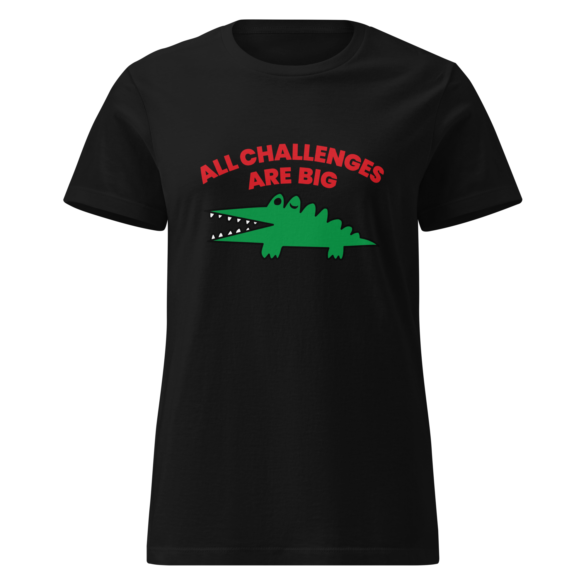 All Challenges Are Big (ACAB) women’s basic softstyle t-shirt - Image 2