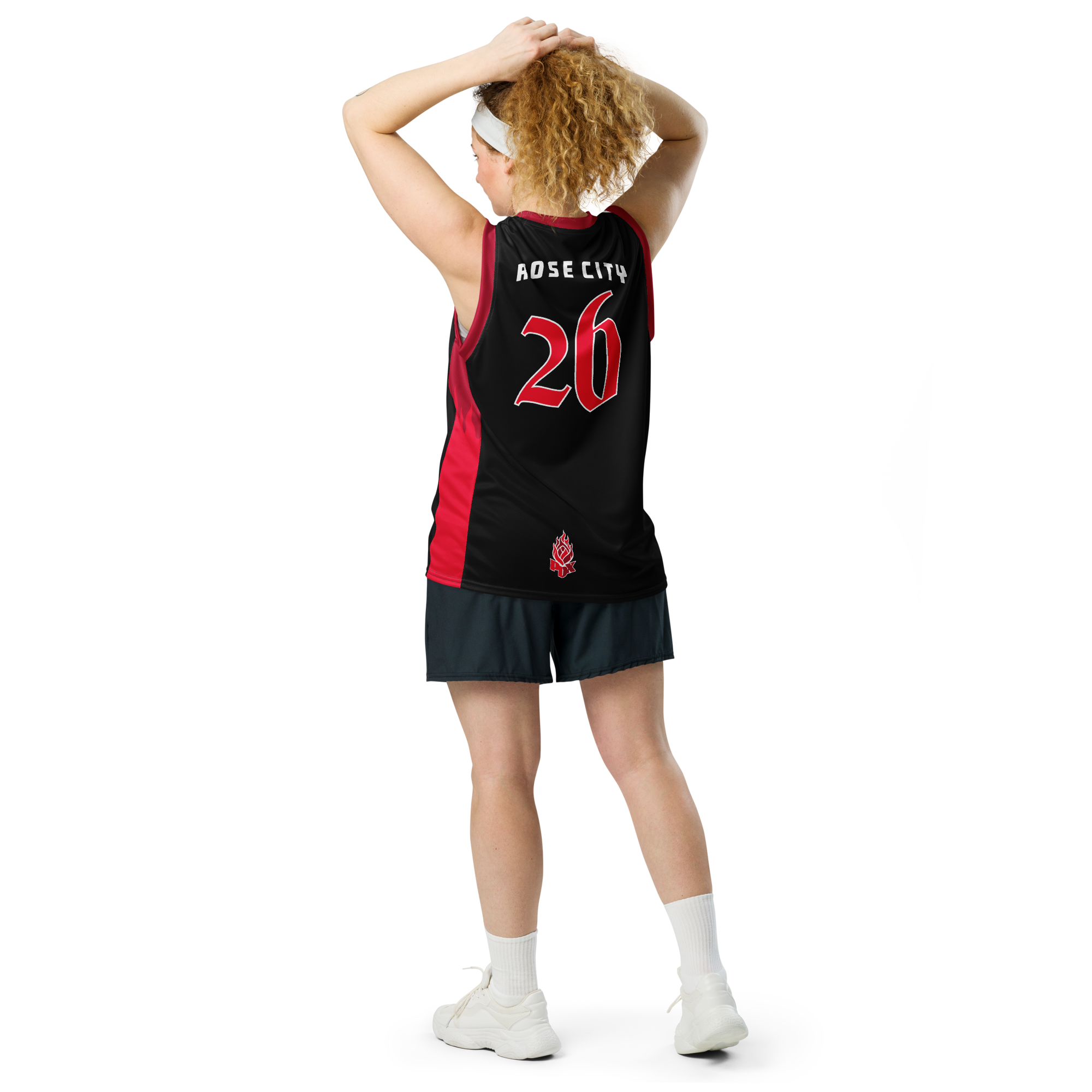 PDX Flaming Rose Portland Fire jersey