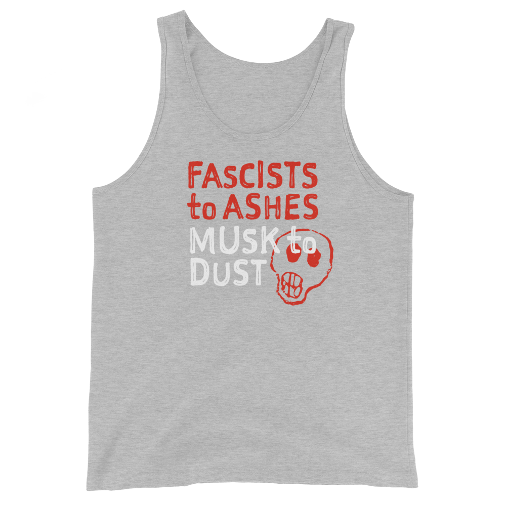 Fascists to Ashes tank top - Image 2