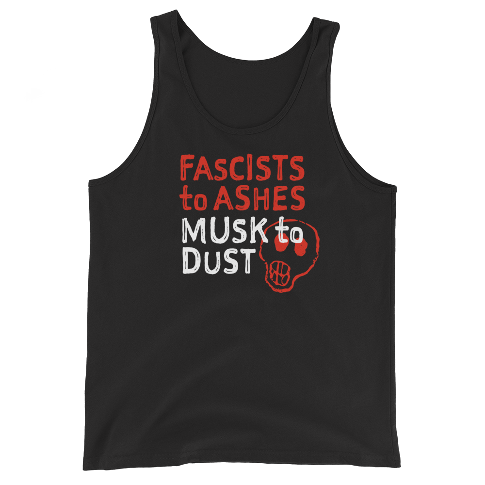 Fascists to Ashes tank top