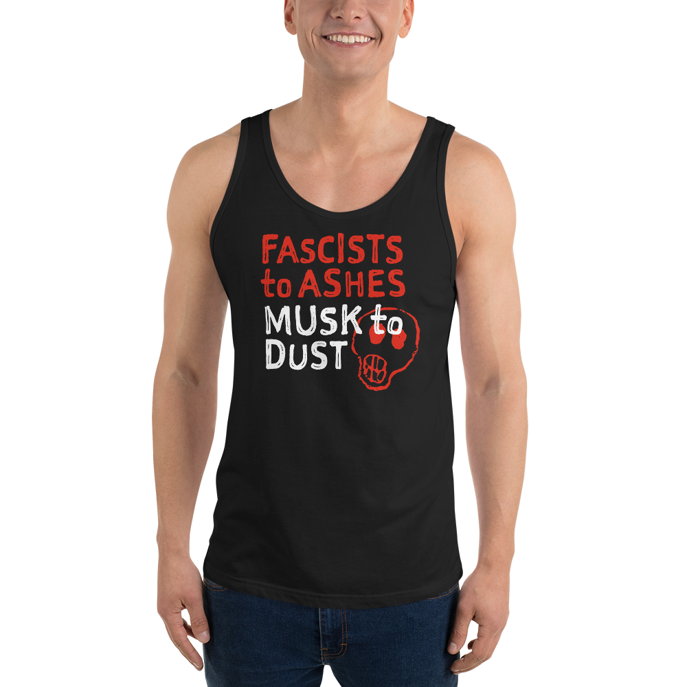 Fascists to Ashes tank top - Image 4