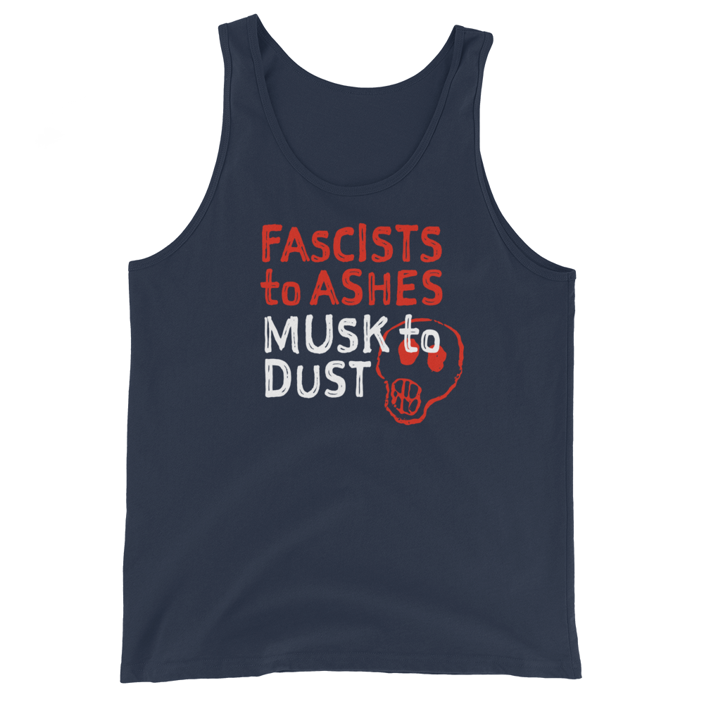 Fascists to Ashes tank top - Image 3