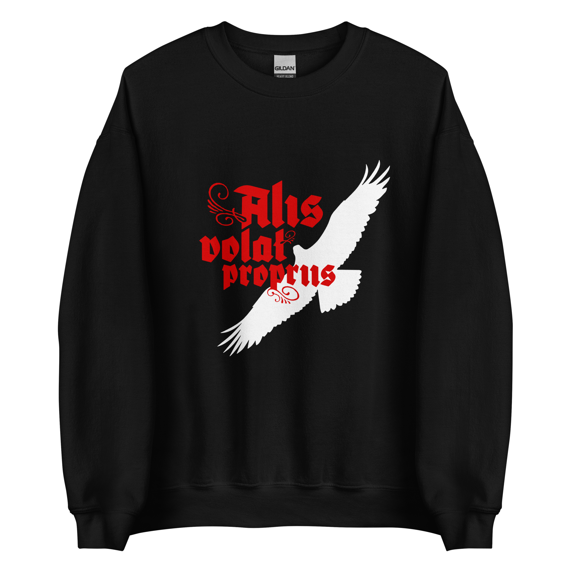 “She Flies with Her Own Wings” Osprey – Oregon motto sweatshirt - Image 3