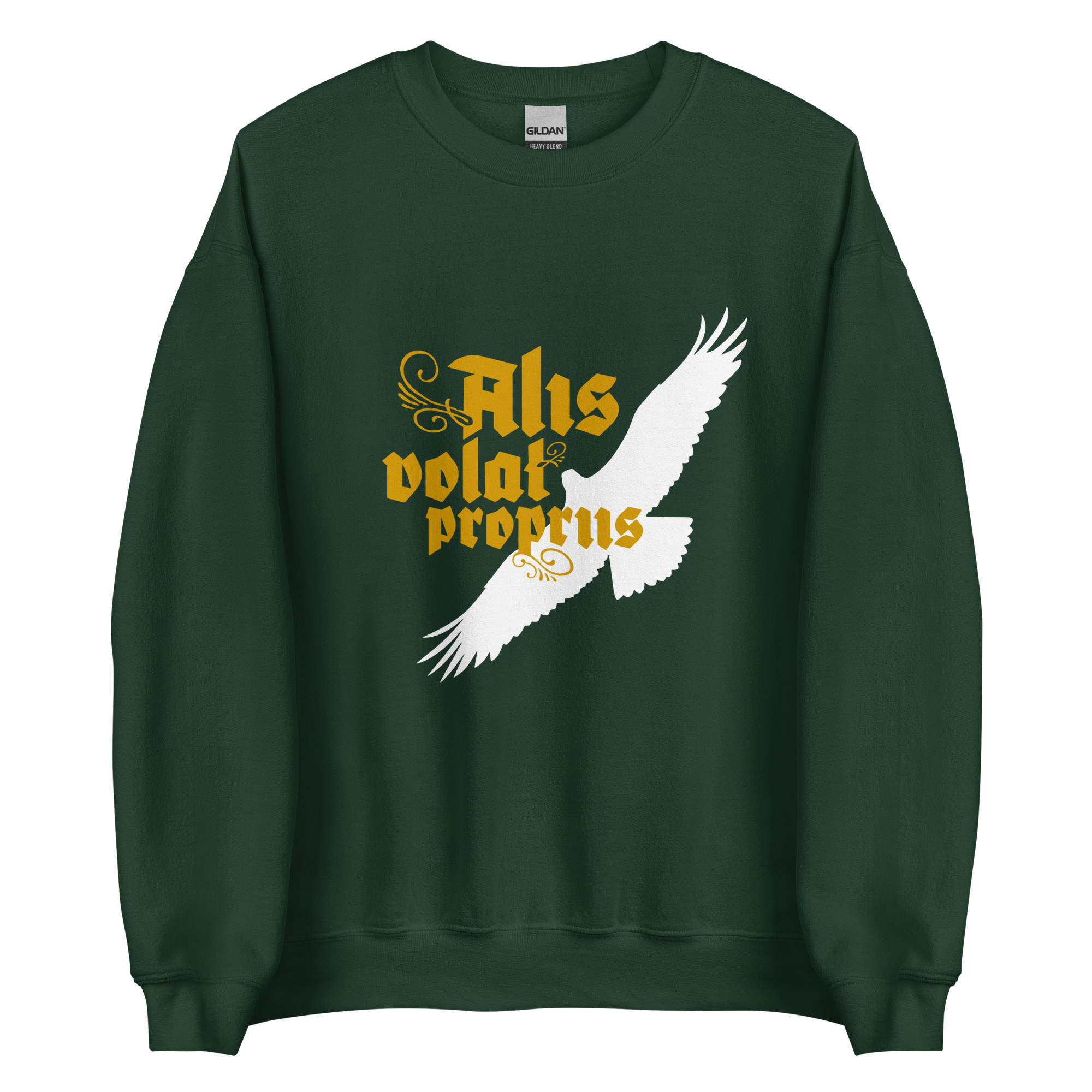Alis Volat Propriis "she flies with her own wings" Osprey Oregon motto sweatshirt