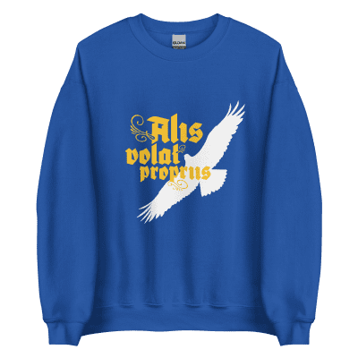 “She Flies with Her Own Wings” Osprey – Oregon motto sweatshirt
