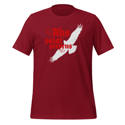 “She Flies with Her Own Wings” Osprey – Oregon motto t-shirt